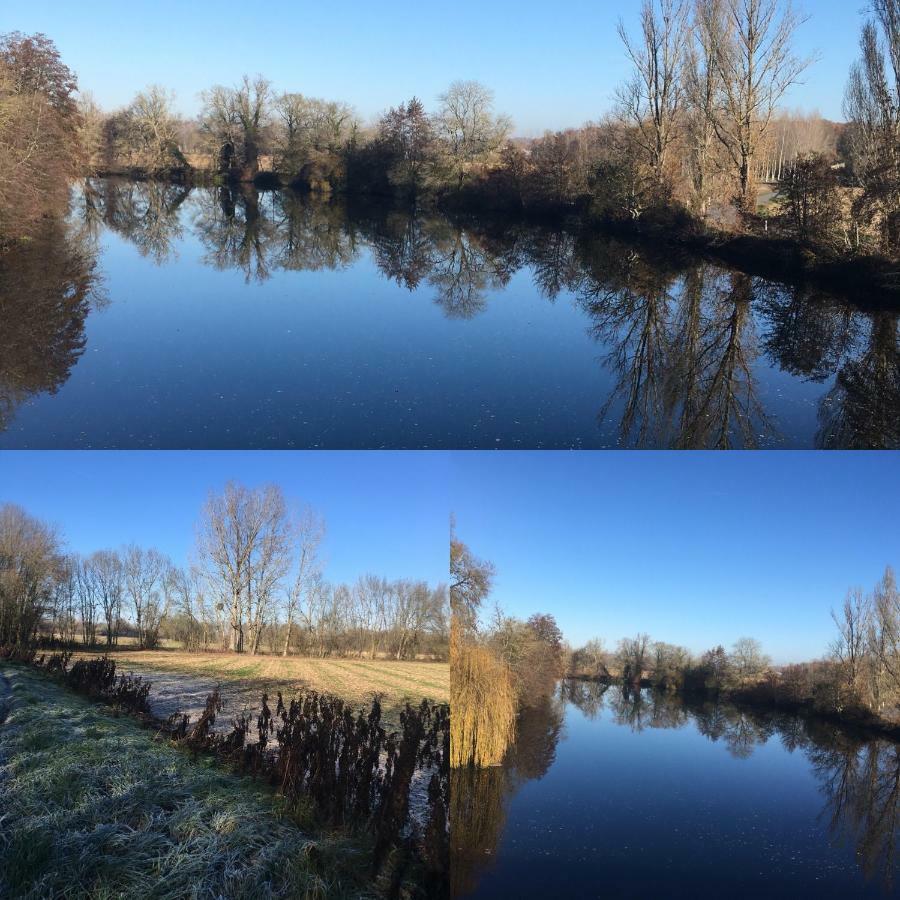 La Rive Chambre D Hotes The Riverside Retreat Jarnac Bagian luar foto
